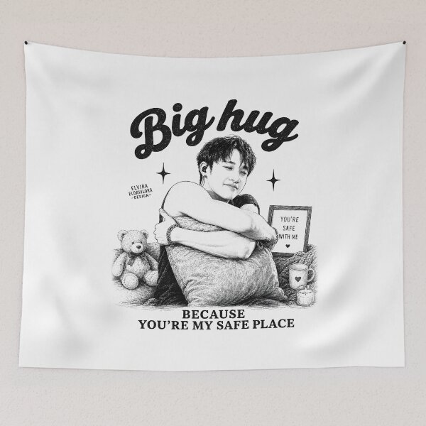 Item preview, BANG CHAN (Stray Kids) | Big hug designed and sold by Eldavilora.