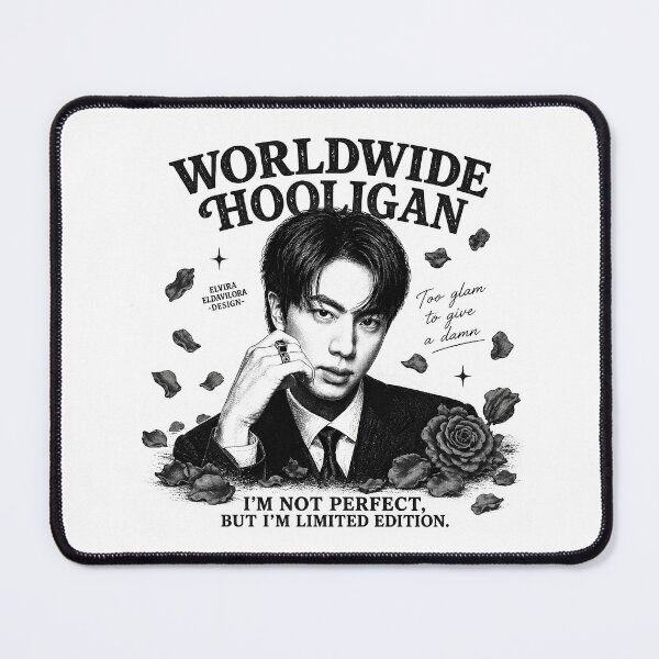 Item preview, Worldwide Hooligan | JIN 진 (BTS) designed and sold by Eldavilora.