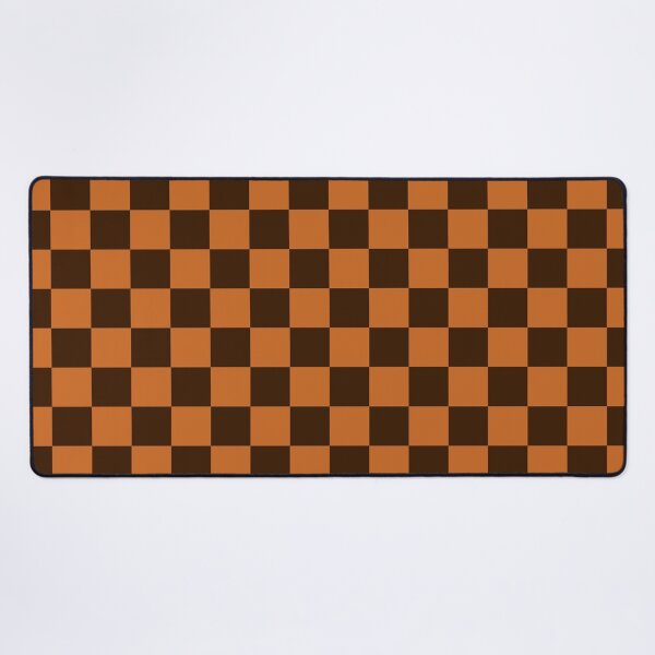 Item preview, American bronze & amber checkered seamless pattern designed and sold by Mint + Midnight.