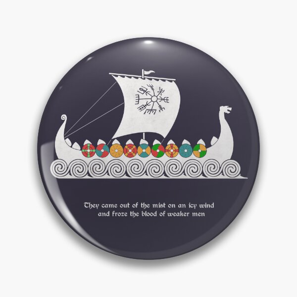 Item preview, The Viking Longboat (Coloured Version) designed and sold by Medieval Steward Designs.
