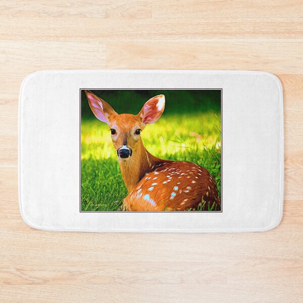 Item preview, White-tailed Deer Fawn, Animal Portrait designed and sold by AMacGPhilly.