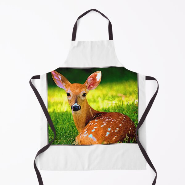 Item preview, White-tailed Deer Fawn, Animal Portrait designed and sold by AMacGPhilly.