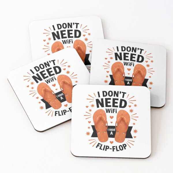 Item preview, No WiFi Needed Mom Shirt – Funny Flip Flop Mother’s Day Tee designed and sold by relso.