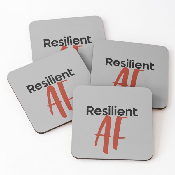 Item preview, Resilient AF, human made designed and sold by GiSilver.