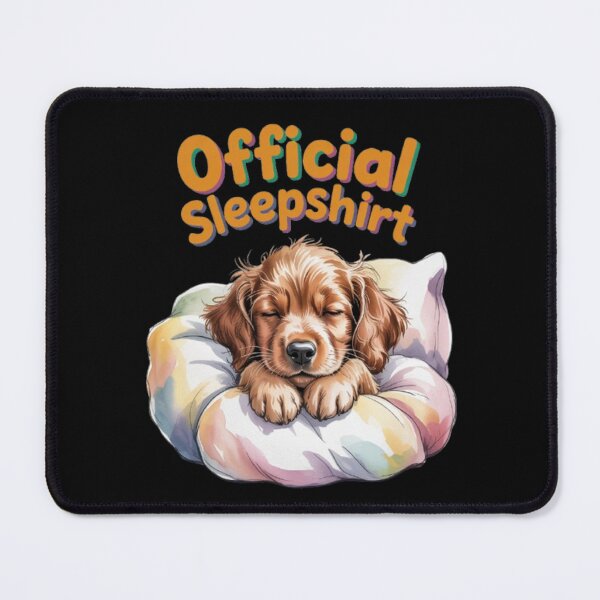 Item preview, Humorous Irish Setter Puppy Art Design Official Sleepshirt designed and sold by fantasticdesign.