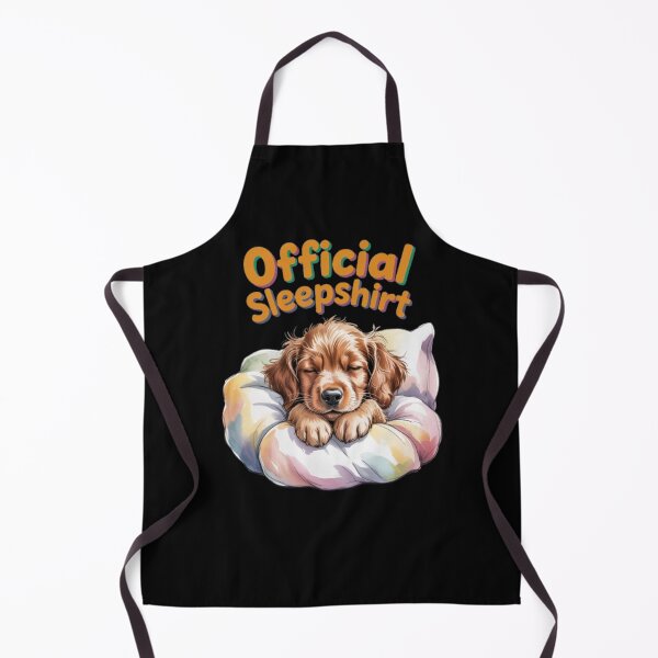 Item preview, Humorous Irish Setter Puppy Art Design Official Sleepshirt designed and sold by fantasticdesign.