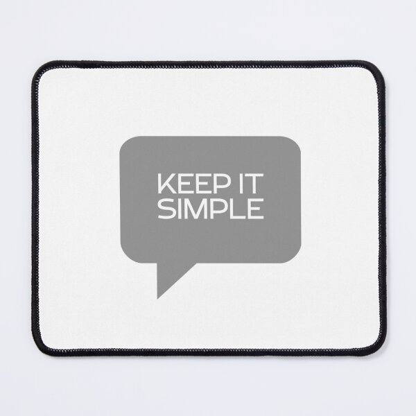 Item preview, Keep It Simple - Minimalist Quote Design | Clean Modern Typography designed and sold by ArcticFoxStudio.
