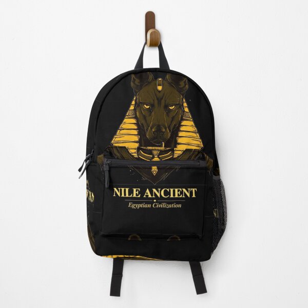Item preview, Anubis God of the Dead — Egyptian Mythology Gold Black Art | Nile Ancient designed and sold by NileAncient.