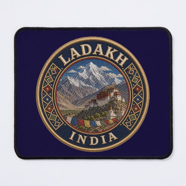 Item preview, Ladakh, India – Monastery, Himalayas & Prayer Flags designed and sold by Girih.