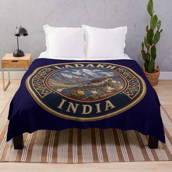 Item preview, Ladakh, India – Monastery, Himalayas & Prayer Flags designed and sold by Girih.