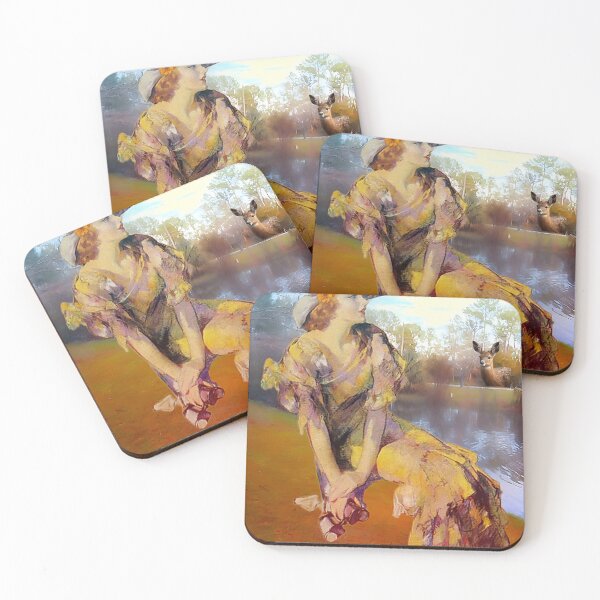 Item preview, Deer Communication  designed and sold by Lisa Marie Mercer.
