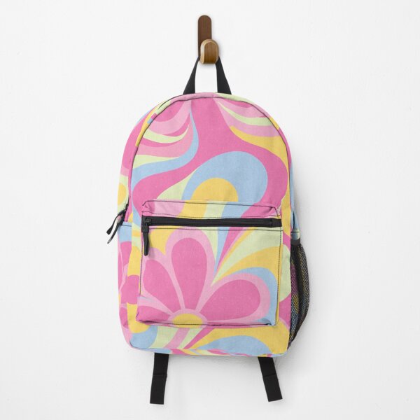 Item preview, Groovy Floral Swirl Pattern Pink Pastel designed and sold by trajeado14.