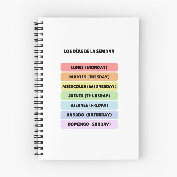 Item preview, Days of the week in Spanish  - Spanish  teacher designed and sold by Inspirationmotivation.