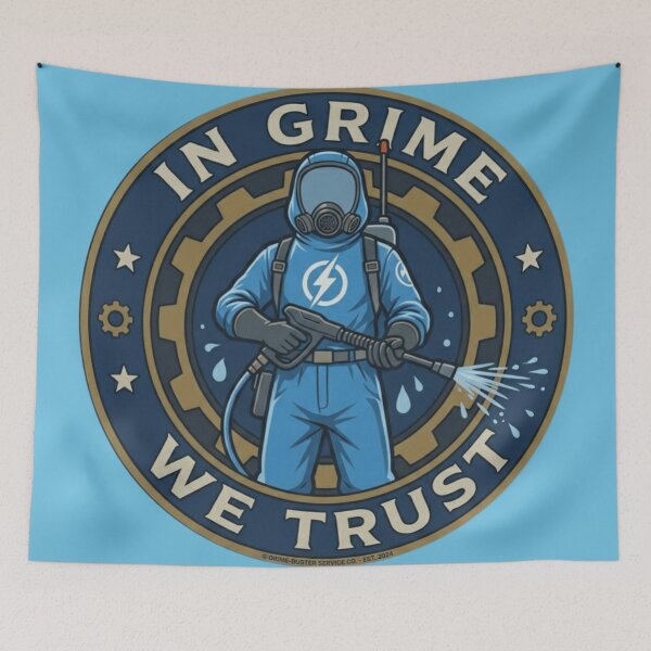 Item preview, In Grime we Trust designed and sold by The King's general goods.