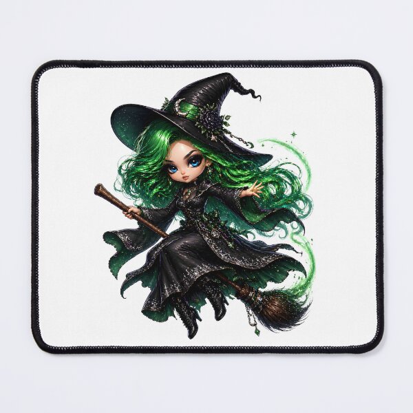 Item preview, Mystic Chibi Witch Collection | Cute Gothic Witch Girl designed and sold by MoonSpeaksTV.