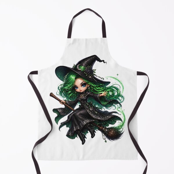 Item preview, Mystic Chibi Witch Collection | Cute Gothic Witch Girl designed and sold by MoonSpeaksTV.