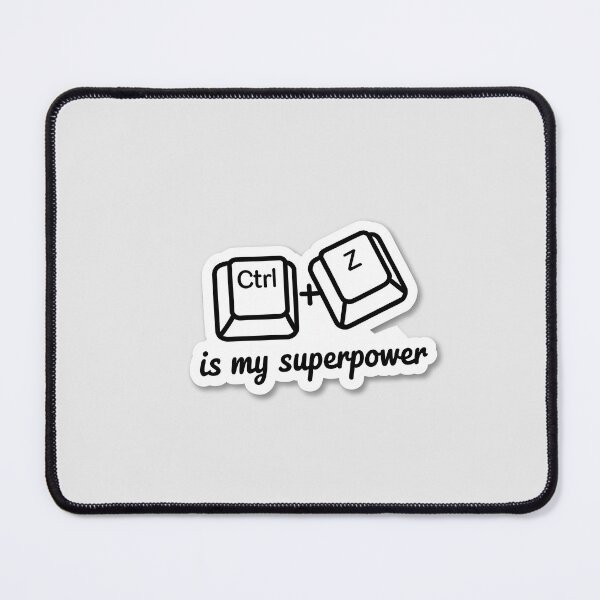 Item preview, Undo Is My Superpower designed and sold by hypArt.