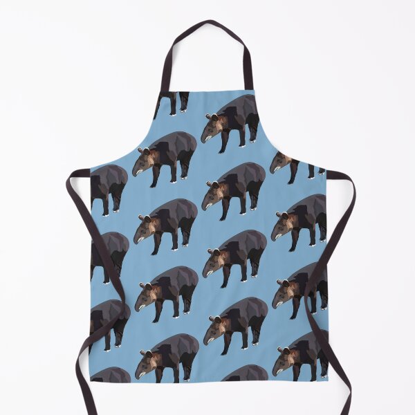 Item preview, M is for Mountain Tapir,Tapir Artwork – Unique Tropical Mammal Illustration and Wildlife Design designed and sold by PrettylittlepastelUk.