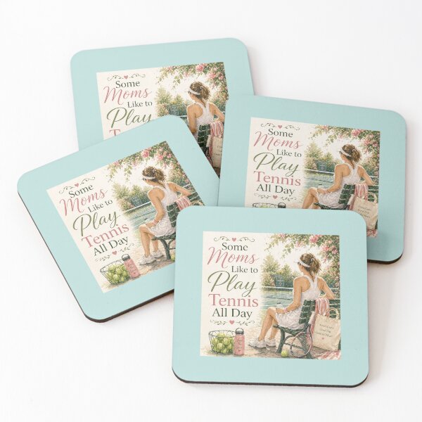 Item preview, Some Moms Like to Play Tennis All Day — Tennis Mom Gift | Sporty Mother’s Day Design designed and sold by Novel Works Studio.