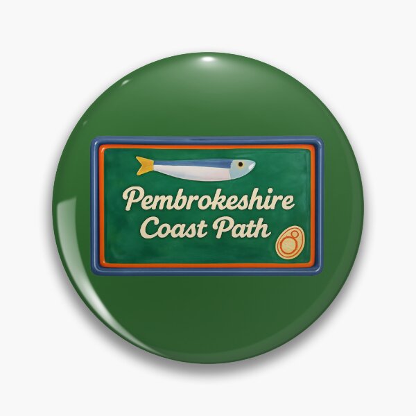 Item preview, pembrokeshire coast path designed and sold by Broken Antler Designs .