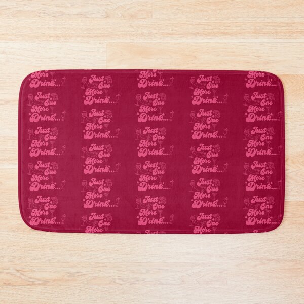 Item preview, Just One More Drink Retro Drinking Attribute designed and sold by CDPrintsDesigns.