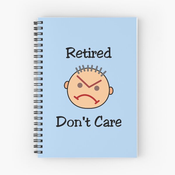Item preview, Funny Retired Don't Care Grouchy Guy Light-Color designed and sold by TinyStarAmerica.