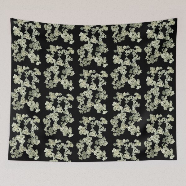 Item preview, Queen Annes Lace Dark Floral designed and sold by LindasPhotoArt.