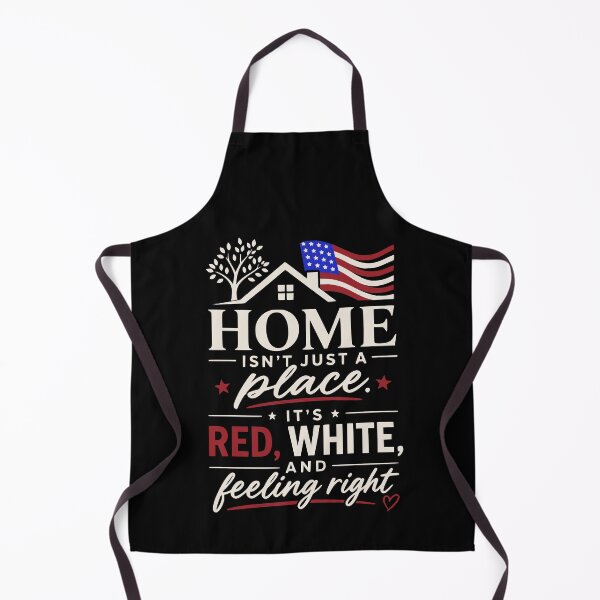 Item preview, Home isn’t just a place. It’s red, white, and feeling right designed and sold by FreshPixelArt.