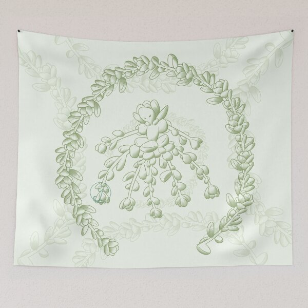 Item preview, Succulent Sprite - sedum oaxacanum designed and sold by Juditangelo.