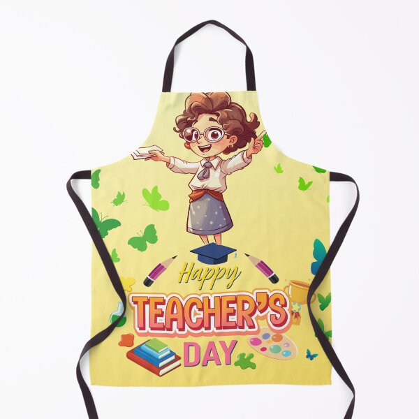 Item preview, Happy Teacher’s Day Cute Cartoon Design – Teacher Appreciation Gift Illustration Description: designed and sold by TinyVibeStudio.