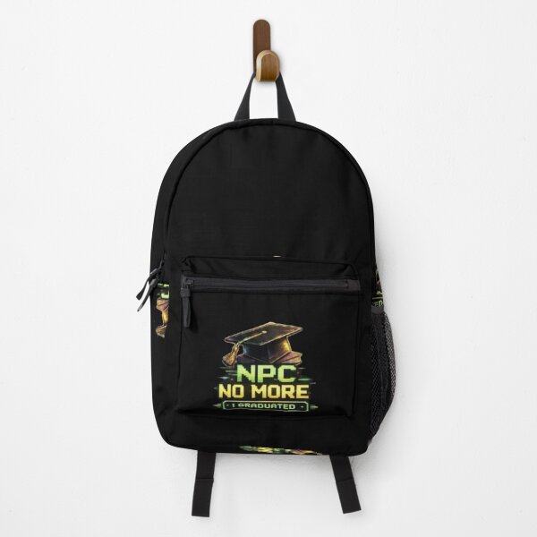 Item preview, NPC No More Graduation Shirt – Funny Gamer Graduation Meme College Graduate Gift designed and sold by Final Chance Designs⭐️⭐️⭐️⭐️⭐️.