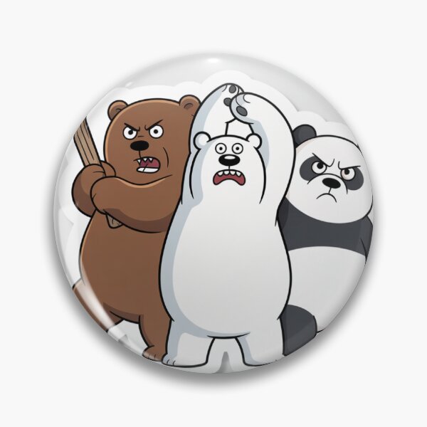 Item preview, Three Bears Ready To Fight designed and sold by hypArt.