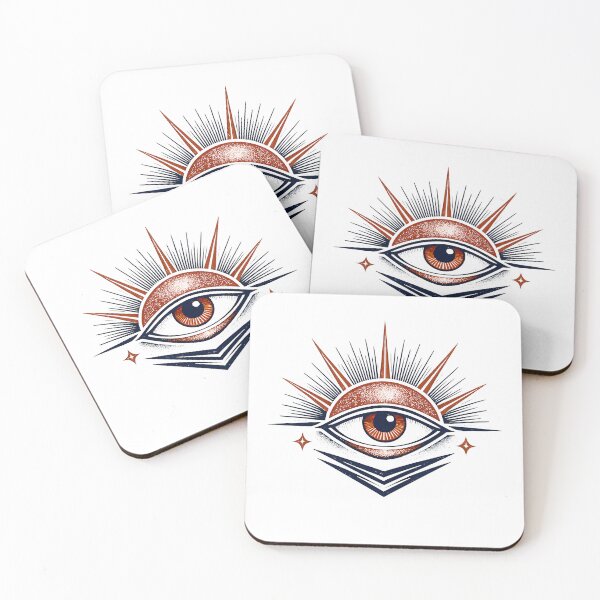 Item preview, Ojo Místico Celestial - Arte Metafísico Minimalista designed and sold by LumePrint.