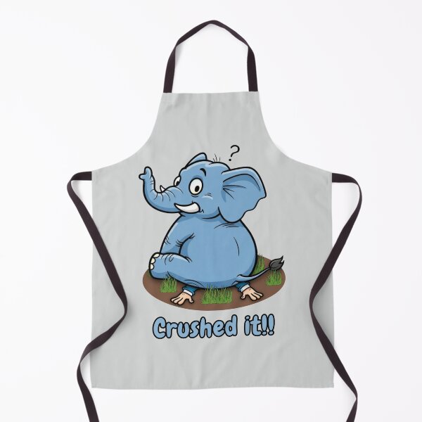 Item preview, Silly Elephant Pun - Crushed It designed and sold by Marlette LLC.