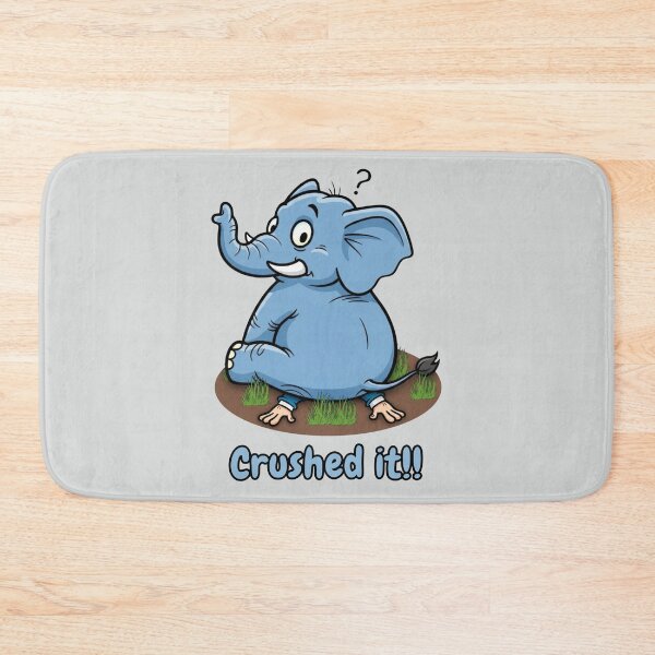 Item preview, Silly Elephant Pun - Crushed It designed and sold by Marlette LLC.