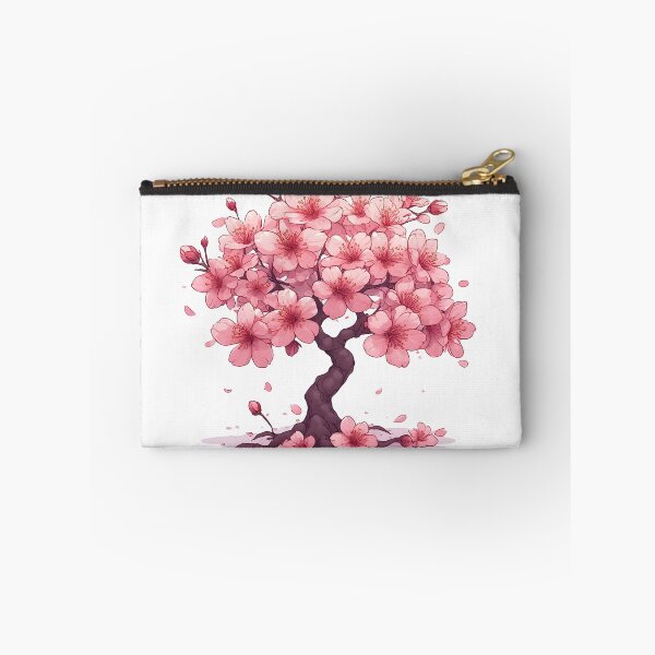Item preview, Mini Sakura Tree in Full Bloom – Pink Cherry Blossom Illustration designed and sold by Karolina’s Cozy Creations.