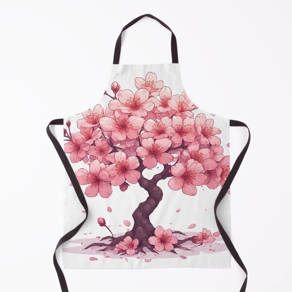 Item preview, Mini Sakura Tree in Full Bloom – Pink Cherry Blossom Illustration designed and sold by Karolina’s Cozy Creations.