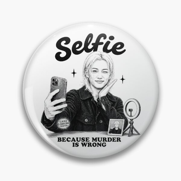 Item preview, Felix 필릭스 (Stray Kids) | Selfie because murder is wrong designed and sold by Eldavilora.