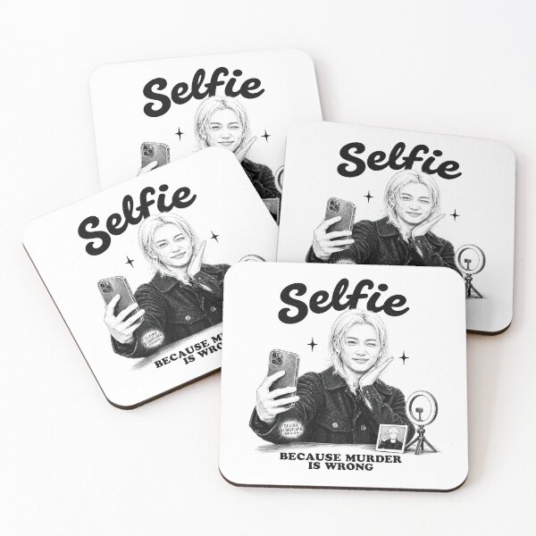 Item preview, Felix 필릭스 (Stray Kids) | Selfie because murder is wrong designed and sold by Eldavilora.