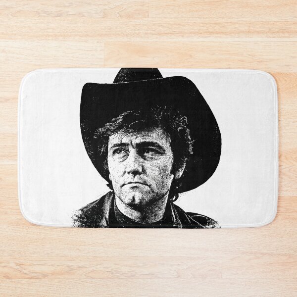 Item preview, Mickey Newbury – Velvet Outlaw Stencil Portrait designed and sold by gahteeriffico.