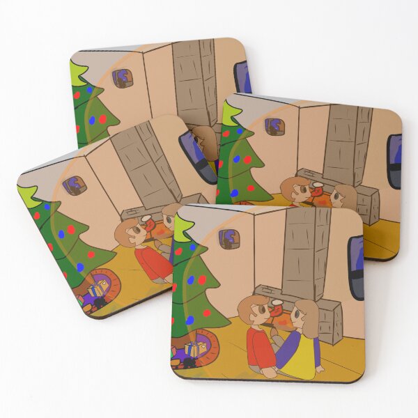 Item preview, Holding Hands at the FirePlace.  designed and sold by LoganClineShop.