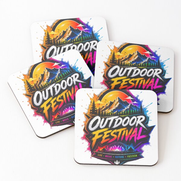 Item preview, Outdoor Festival - Live Music & Nature Adventure Design designed and sold by Log77.