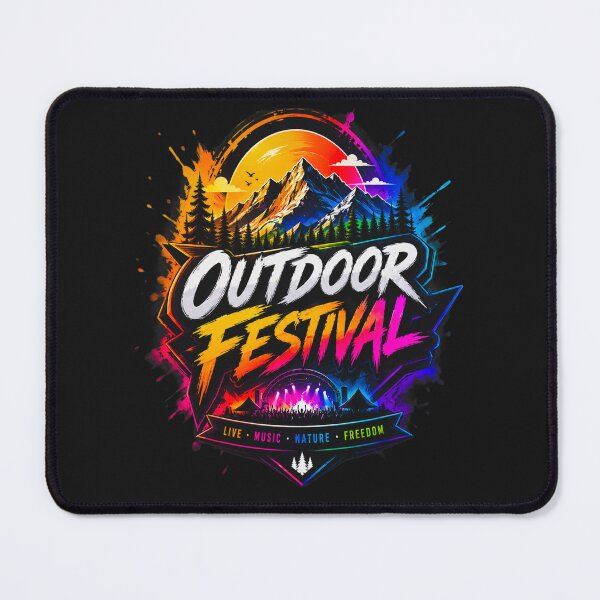 Item preview, Outdoor Festival - Live Music & Nature Adventure Design designed and sold by Log77.
