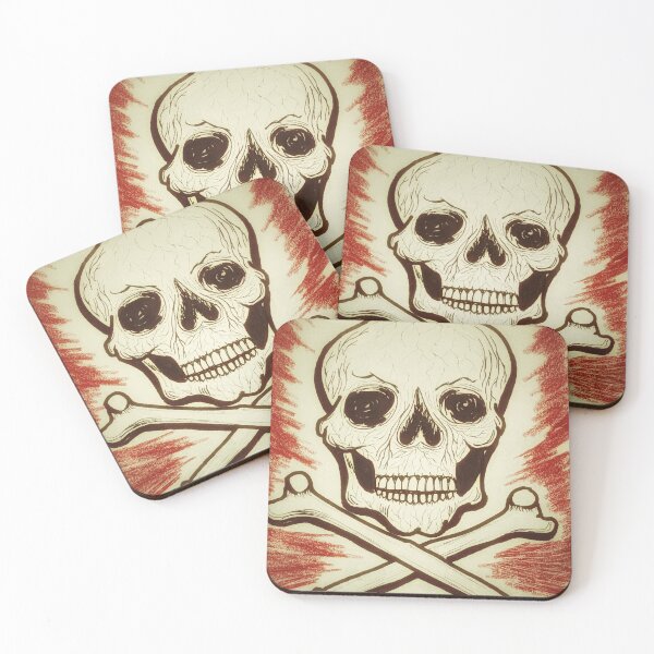 Item preview, Skull and cross bones  designed and sold by Matt Starr Fine Art .