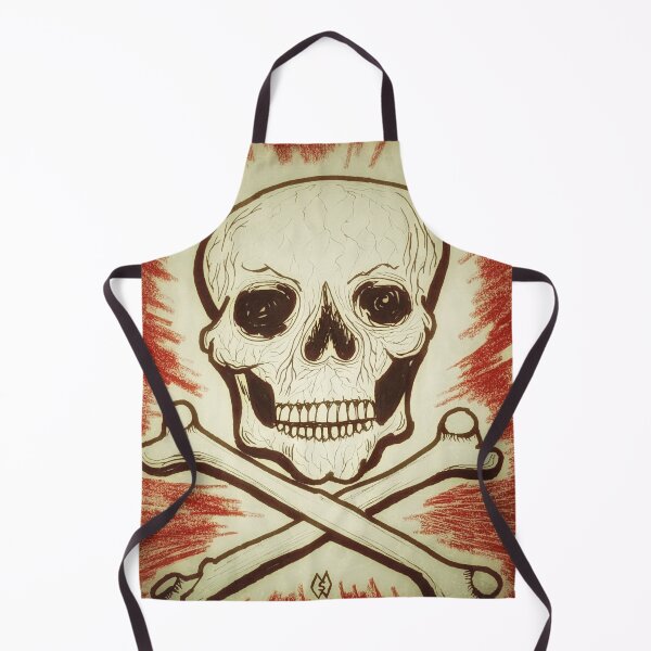 Item preview, Skull and cross bones  designed and sold by Matt Starr Fine Art .