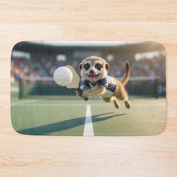Item preview, Cute Meerkat Warms Up for Big Game designed and sold by Tridentulus.