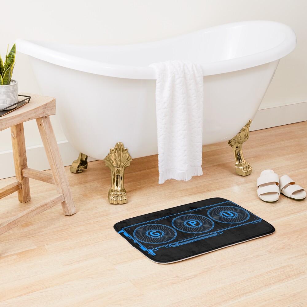 Item preview, Bath Mat designed and sold by WorldEngine.