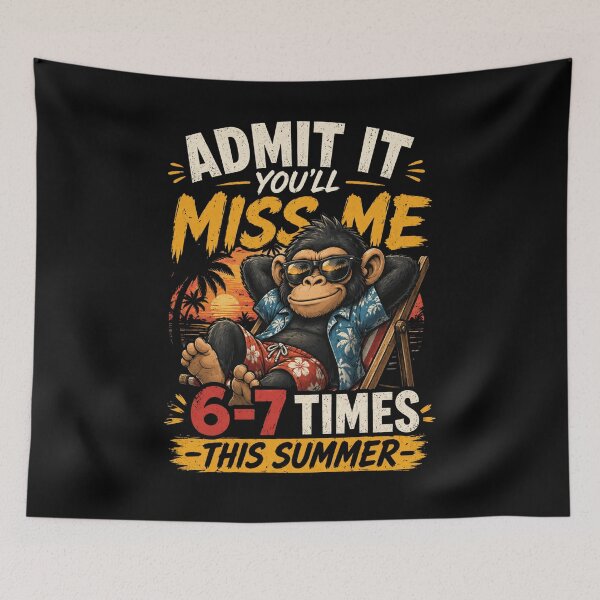 Item preview, Admit It You'll Miss Me 6-7 Times This Summer designed and sold by JohnnyP-Store.