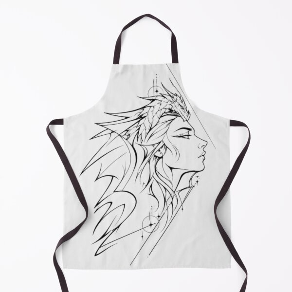 Item preview, Dragon Spirit Within – Mystical Line Art Fantasy Profile designed and sold by InnerwayStudio.