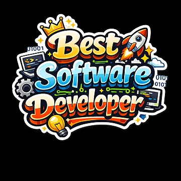 Artwork thumbnail, Best Software Developer Computer Programmer Coding by novadawy